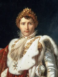 Full-length Portrait of Napoleon I in Coronation Costume (detail)