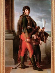 Portrait of Joachim Murat in Hussar Uniform (detail)