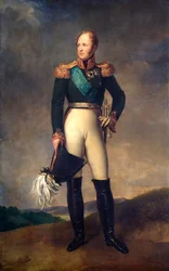 Portrait of Tsar Alexander I of Russia