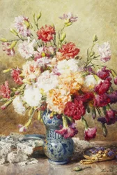 Carnations in the Albarello