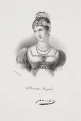 Portrait of Princess Pauline Borghese (Marie Paulette Bonaparte)