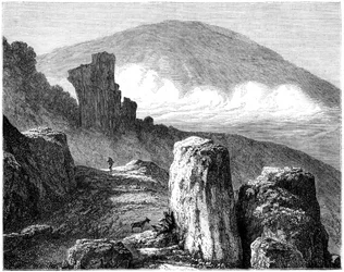 The Brocken, or Blocksberg, Harz Mountains, Germany