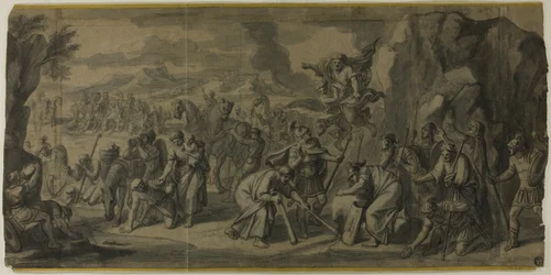 Moses Striking the Rock