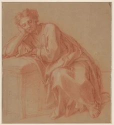 Study of a Resting Man