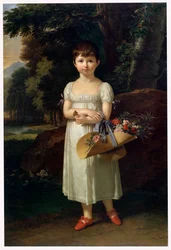 Portrait of Amelia Oginski, late 18th or early 19th century