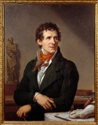 Portrait of the sculptor Antonio Canova (1757-1822)