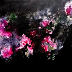 Moody Floral Abstract