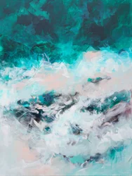 Turbulent Teal Waves