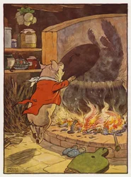 Illustration for The Three Little Pigs