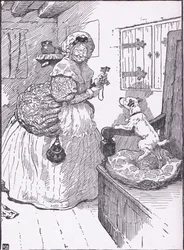 Old Mother Hubbard-went to the cupboard