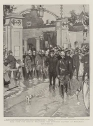 Back from the Sudan, Welcoming the Howitzer Battery at Woolwich