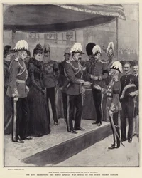 The King Presenting the South African War Medal on the Horse Guards Parade