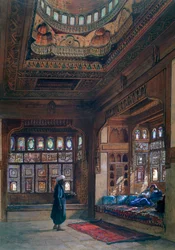 The Harem of Sheikh Sadat, Cairo, 1870