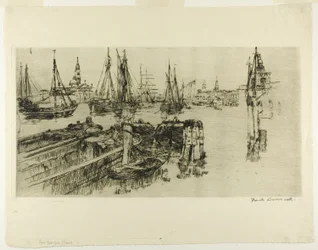 Shipping on the Giudeca (The Docks)