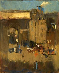 Porte St. Martin et Enterrement