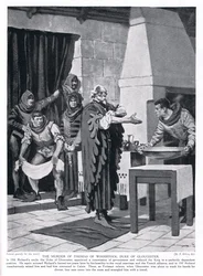 The murder of Thomas Woodstock, Duke of Gloucester, AD1336, 1920s