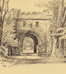 Whalley Abbey, The North-Eastern Gateway