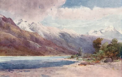 New Zealand: At the Head of Lake Wakatipu