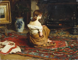 By the Fireside, 1878