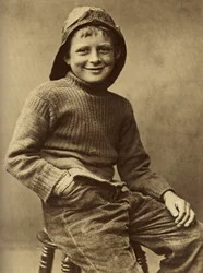 Portrait of a young boy, 1889
