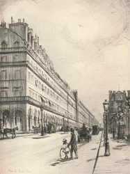 Rue de Rivoli, 1915