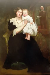 Mrs Moss Bennett and Child