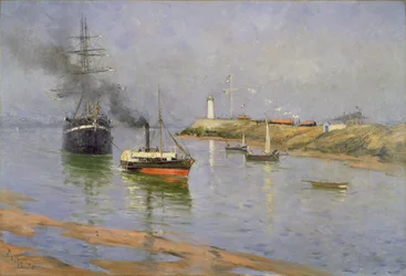 The Harbour at Honfleur