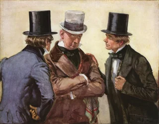 Traddles and I Visit Mr. Micawber