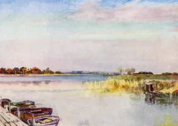 Norfolk Broads: Ormesby Broad, Autumn