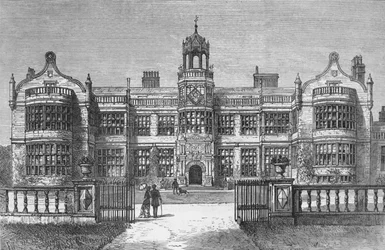 Ingestre Hall, Staffordshire, 1882