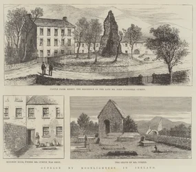 Outrage by Moonlighters in Ireland