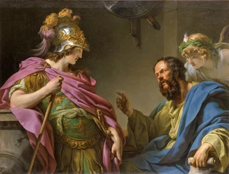 Alcibiades Being Taught by Socrates, 1776
