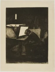 François Bonvin Etching