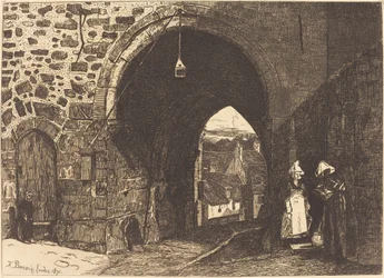 The Gate of St Malo in Dinan