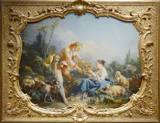 The Complacent Shepherd, Paris, National Archives, Hôtel de Soubise