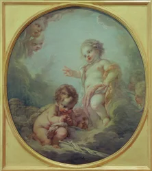 The Christ Child Blesses John the Baptist