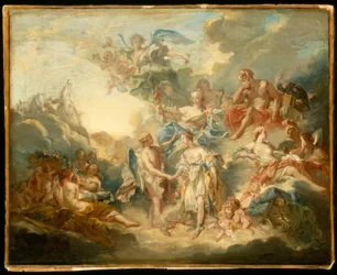 Wedding of Cupid and Psyche