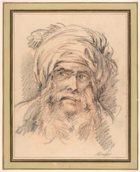 Head of a Man in Turban