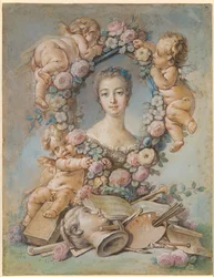 Portrait of the Marquise de Pompadour