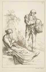 Sheet of Sketches, 1753