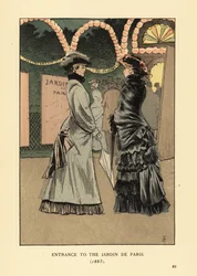 Entrance to the Jardin de Paris