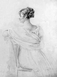 Portrait of Mrs. Récamier
