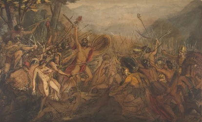 Battle Scene, 19th century