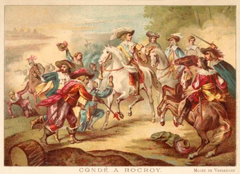 The Grand Conde at the Battle of Rocroi, 1643