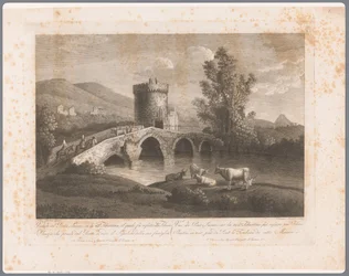 View of the Ponte Lucano (Views of Rome series)