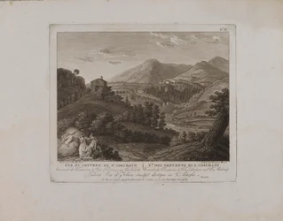 View of the Convent of St. Cosimato (no. II)