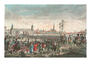 Entry of the French into Vienna, 14 November 1805, c1850
