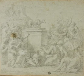 The Israelite Adoration of the Golden Calf