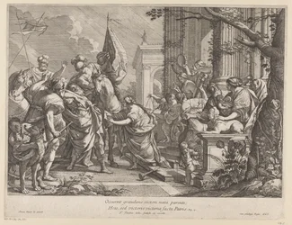 Jephthah Welcomed by His Daughter
