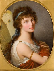 Portrait of Lady Charlemont as Psyche